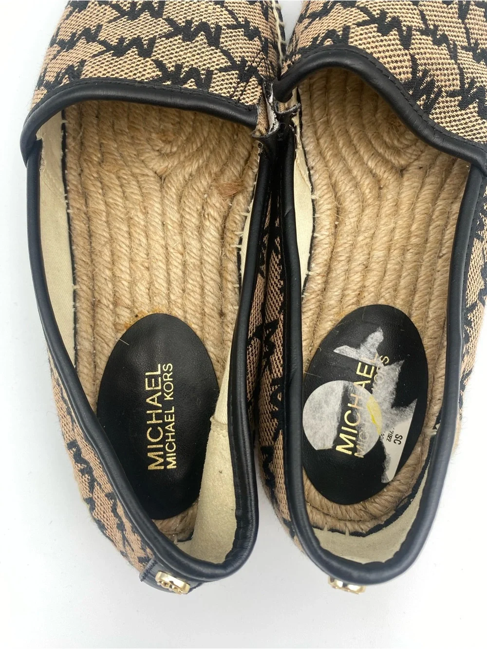 Michael Kors Black Espadrille Sandals